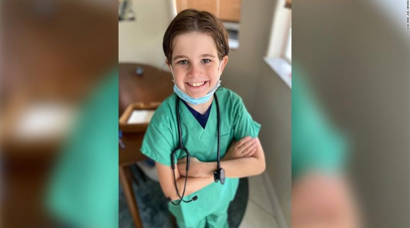 This 10-year-old boy asked Santa last year for a cure for Covid-19. This year he has a new request