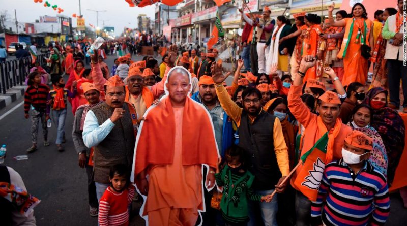 An election in India’s most populous state pits Covid-19 anger against Hindu nationalism