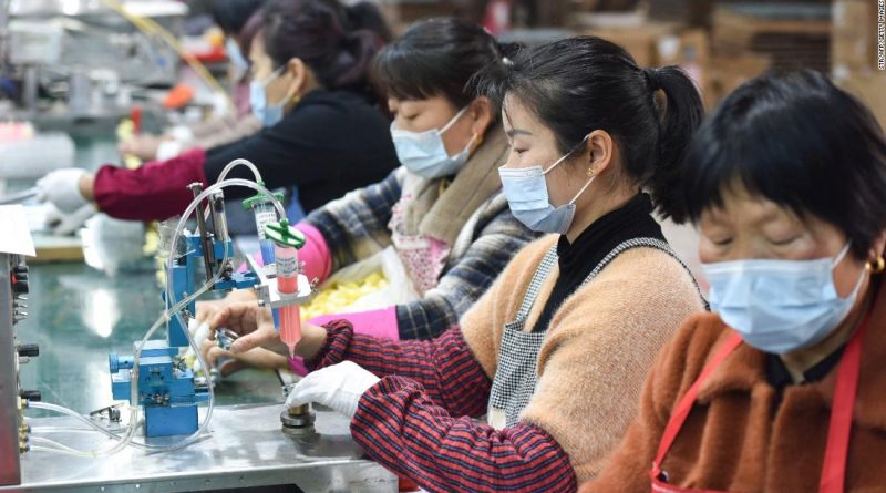 China’s economy hit by double whammy in March