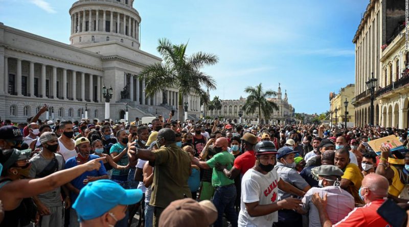 Cuba’s anti-government protesters sentenced up to 30 years behind bars