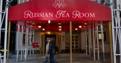 The Russian Tea Room in New York City suffers as Ukraine invasion escalates