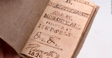 A miniature manuscript written by Charlotte Brontë to go on sale for .25 million