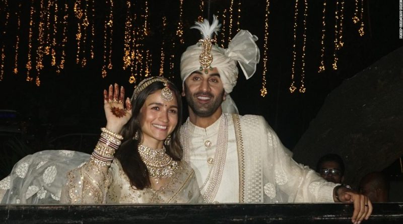 Bollywood mega-stars Alia Bhatt and Ranbir Kapoor wed in intimate Mumbai ceremony