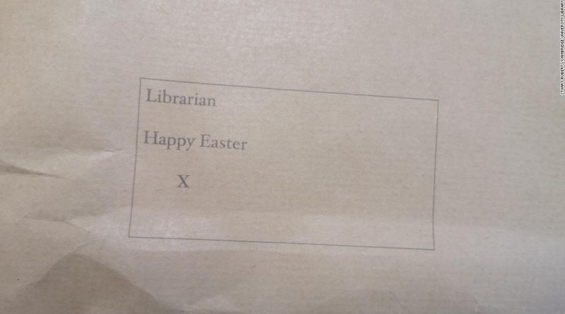 ‘Happy Easter X’: Missing set of valuable Charles Darwin notebooks returned with note