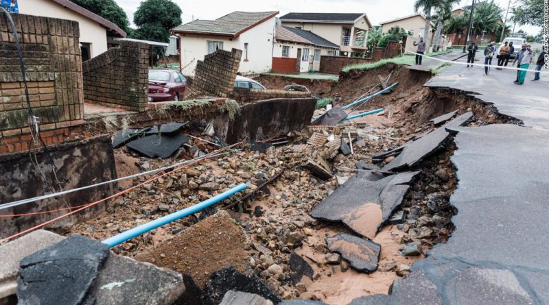 Heavy rains and flooding in South Africa kill 59 people