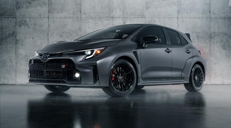 The Toyota GR Corolla is a mean-looking high-performance hatchback