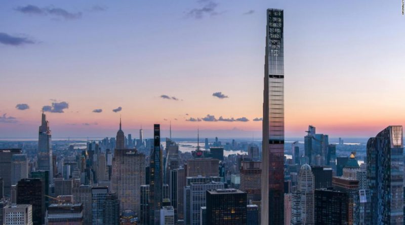 The world’s skinniest skyscraper is ready for its first residents