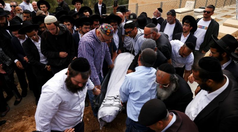 Funerals held for three killed in Israeli Independence Day attack as police hunt suspects