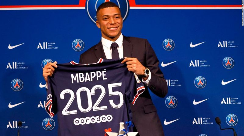 Kylian Mbappé says football was his ‘refuge’ as he struggled with ‘tough decision’ before signing contract extension at PSG