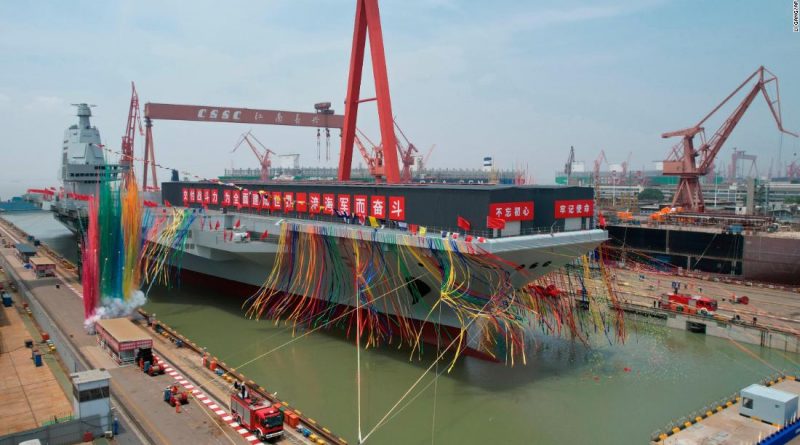 China launches third, most advanced aircraft carrier named ‘Fujian’