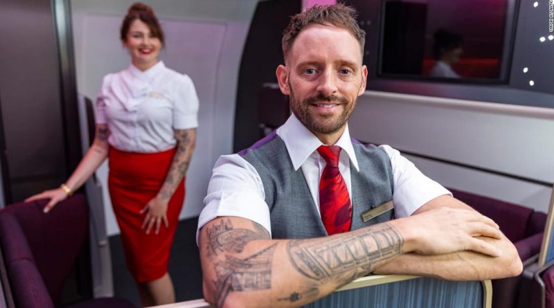 Employees at Virgin Atlantic can now show off their tattoos