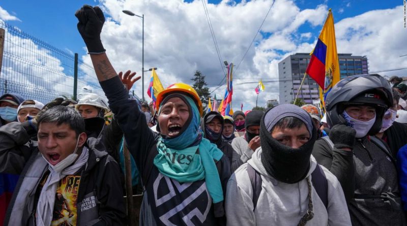 Four dead in Ecuador’s anti-government protests