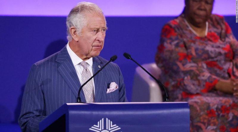 Prince Charles says ‘time has come’ to confront legacy of slavery