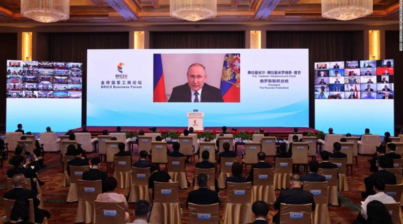 Putin says Russia is rerouting trade to China and India