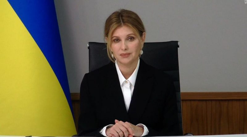 Ukraine’s first lady says her country ‘cannot see the end of our suffering’