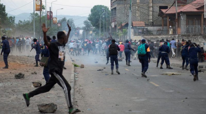 At least five dead as anti-United Nations protests rock Democratic Republic of Congo