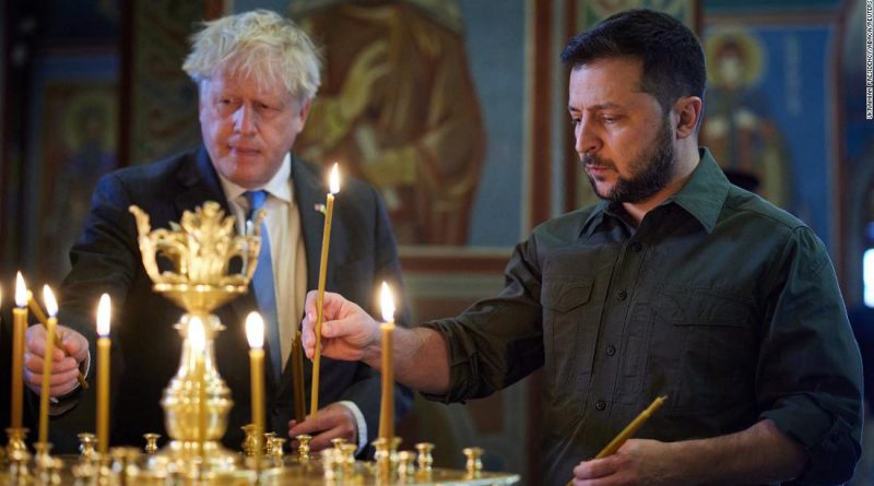 Boris Johnson was Kyiv’s darling. Now that he’s leaving, Ukraine fears what’s next