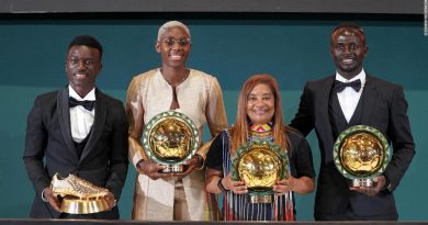 Sadio Mané and Asisat Oshoala win African Player of the Year awards