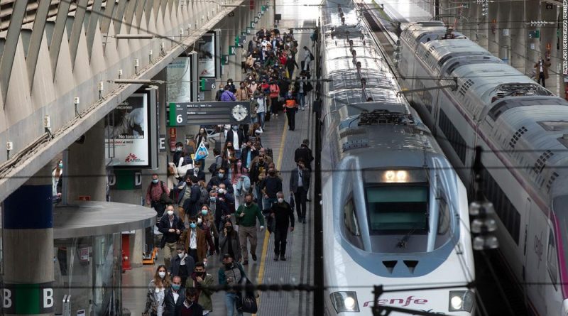 Spain to make some train journeys free from September