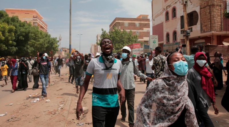 Sudan protesters decry violence as at least 30 people are killed in clashes