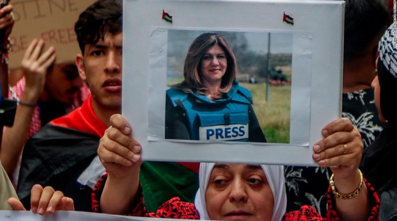 US says Israeli military gunfire ​’likely responsible​’ for Shireen Abu Akleh’s death but examination of bullet inconclusive