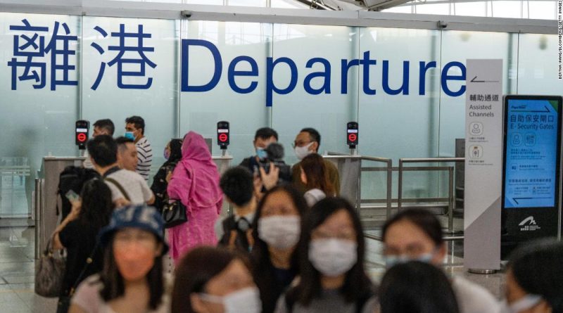 Hong Kong suffers biggest ever population drop as exodus accelerates