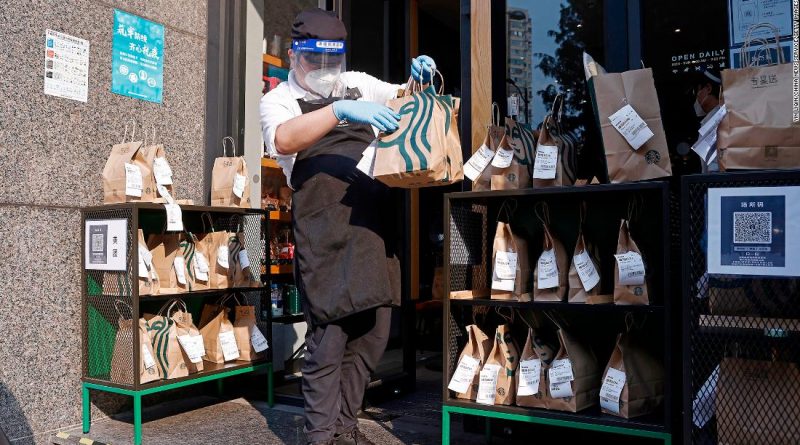 Starbucks sales falter in China because of Covid restrictions