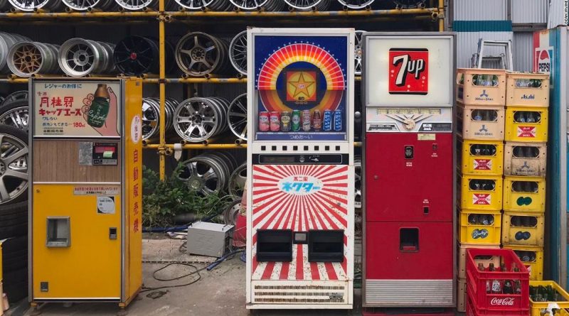 This small Japanese town is a vintage vending machine paradise